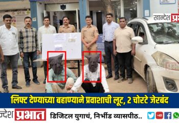 लिफ्ट देण्याच्या बहाण्याने प्रवाशाची लूट, २ चोरटे जेरबंद