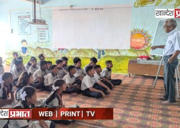 व्यक्तिमत्व विकासावर दिनेश देसाई यांचे मार्गदर्शन ; संत ज्ञानेश्वर विद्यालयाचा उपक्रम