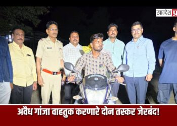 अवैध गांजा वाहतुक करणारे दोन तस्कर जेरबंद!; स्थानिक गुन्हे शाखेची कारवाई