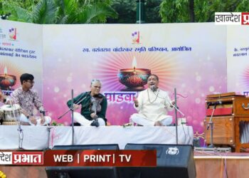 “पाडवा पहाट” नाट्यसंगीत-अभंग वाणीने रसिक मंत्रमुग्ध