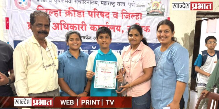 विआन तलरेजाची नाशिक विभागाच्या संघात निवड