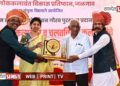 ‘राष्ट्रशाहीर सिद्राम मुचाटे जीवन गौरव’ पुरस्काराने शाहीर रमेश कदम सन्मानित!