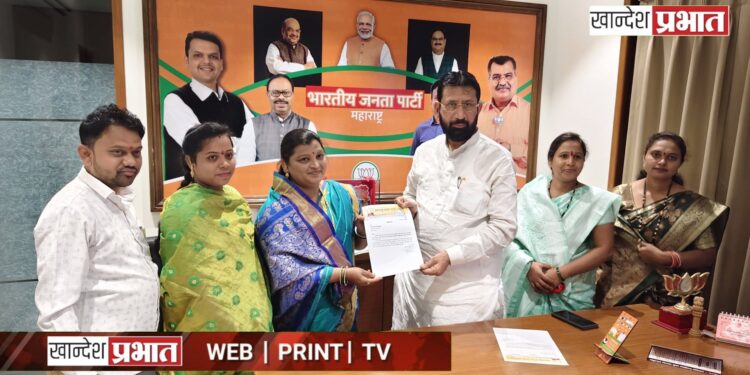 मनीषा चौधरी यांची प्रदेश तेली महासंघाच्या जळगाव महिला महानगर अध्यक्षपदी निवड