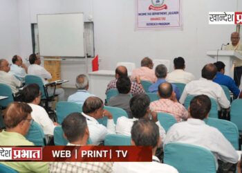 आयकर भरण्याविषयी जैन इरिगेशनच्या सहकाऱ्यांमध्ये जागरूकता