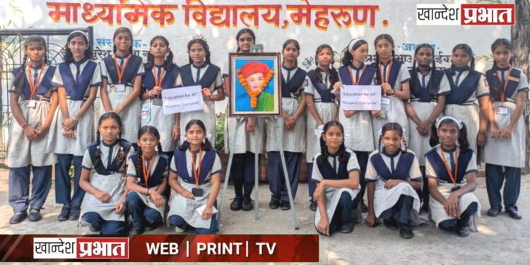 संत ज्ञानेश्वर विद्यालयात ‘वाचन उपक्रम’द्वारे महात्मा फुलेंना आदरांजली; विद्यार्थ्यांचे इंग्रजी वाचन कौशल्ये विकसित