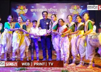 लोककला महोत्सवात अनुभूती स्कूलचे कातकरी लोकनृत्य सर्वोत्कृष्ट