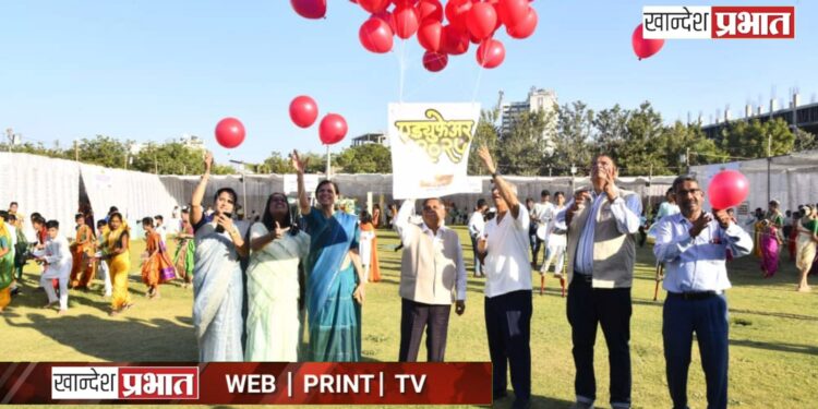 ‘अनुभूती’च्या विद्यार्थ्यांचा उत्साह आणि कौशल्याचा आविष्कार; जळगावात ‘एड्युफेअर-२०२५’चे थाटात उद्घाटन