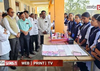 चहार्डी विद्यालयात गणित दिन उत्साहात साजरा; १५६ गणितीय मॉडेल्सचे भव्य प्रदर्शन