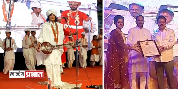 ‘बहिणाबाई महोत्सवात’ लोकप्रतिनिधींचा गौरव; कीर्तनातून समाजप्रबोधनाची ‘भरारी’