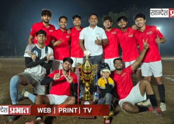 नाईट फुटबॉल स्पर्धेत जैन इरिगेशनचे निर्भेळ यश; अंतिम सामन्यात जालन्याचा पराभव