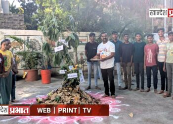 जंक फूडची होळी, आरोग्याची दिवाळी! संत ज्ञानेश्वर विद्यालयाचा स्तुत्य उपक्रम