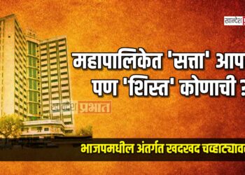 महापालिकेत ‘सत्ता’ आपली, पण ‘शिस्त’ कोणाची? भाजपमधील अंतर्गत खदखद चव्हाट्यावर!