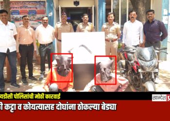 गावठी कट्टा व कोयत्यासह दोघांना ठोकल्या बेड्या; एमआयडीसी पोलिसांची मोठी कारवाई