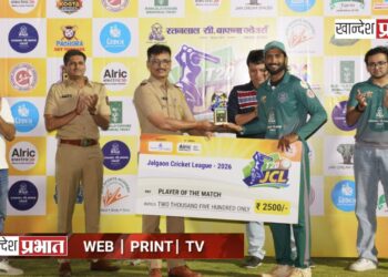 JCL T-20: २४२ धावांचा डोंगर सर करत ‘अमळनेर सुहास जायंट्स’ फायनलमध्ये!