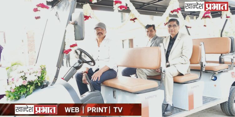 डिझेलऐवजी इलेक्ट्रिक वाहन; डॉ. उल्हास पाटील संस्थेचा पर्यावरणपूरक निर्णय