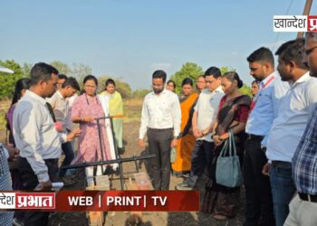 खरीप पेरणीची घाई नको; ‘अल नीनो’च्या संकटात ‘बीबीएफ’ तंत्रज्ञान ठरणार वरदान.. -जिल्हाधिकारी रोहन घुगे