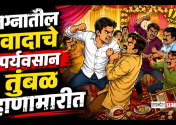 लग्नातील वादाचे पर्यवसान तुंबळ हाणामारीत; पोलिसात ८ जणांवर गुन्हे दाखल!