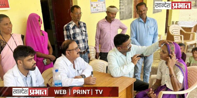 यावल तालुका मोतीबिंदूमुक्त अभियानास प्रारंभ; गावोगावी नेत्रतपासणी शिबिरे