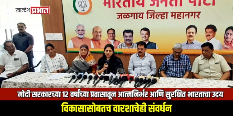 मोदी सरकारच्या १२ वर्षांच्या प्रवासातून आत्मनिर्भर आणि सुरक्षित भारताचा उदय; विकासासोबतच वारशाचेही संवर्धन