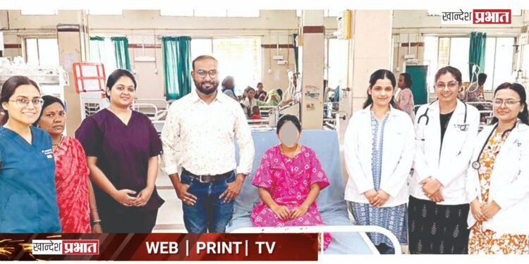 ‘एटोपिक प्रेग्नन्सी’मुळे मृत्यूच्या दारात असलेल्या २० वर्षीय महिलेला जीवदान!