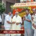 मुक्ताबाई राम पालखी सोहळ्यात कंदर येथे मेहरुणच्या ग्रामस्थांनी घेतले ह.भ.प. मंगेश महाराजांचे आशीर्वाद