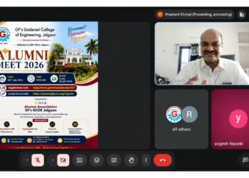 गोदावरी अभियांत्रिकी महाविद्यालयाचा ’अलुम्नी मीट २०२६’ उत्साहात संपन्न