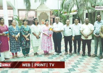 डॉ. उल्हास पाटील वैद्यकीय महाविद्यालयात गुरूपोर्णिमा साजरी
