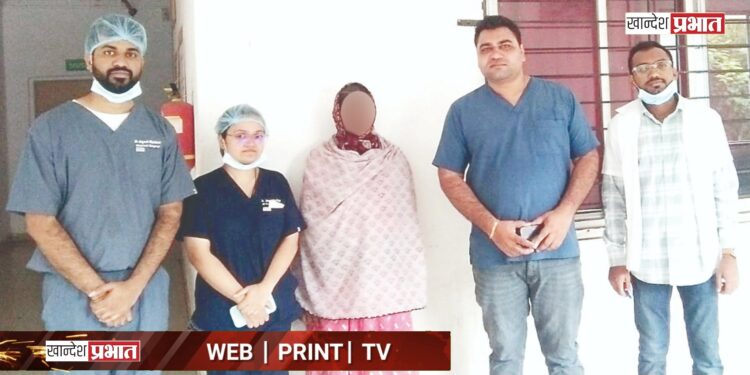 महिलेच्या पोटातून निघाली साडेनऊ किलोची गाठ