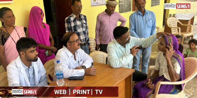 मोतीबिंदूमुक्त यावल तालुका अभियानाला उत्स्फूर्त प्रतिसाद
