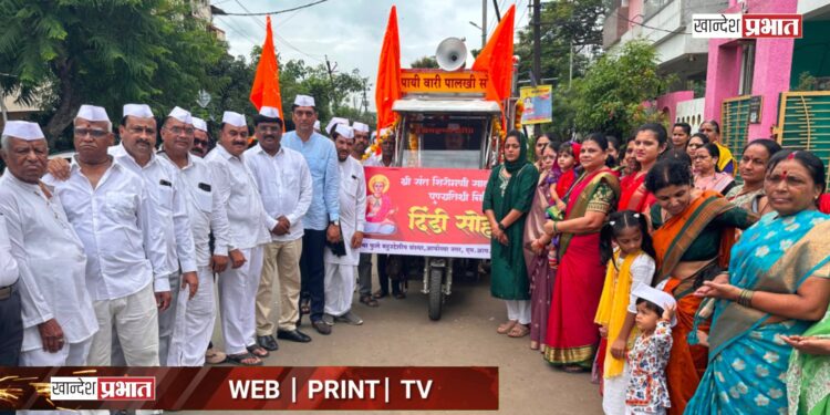 संत सावता महाराजांची पुण्यतिथी : अयोध्या नगरात भव्य दिंडी, १०१ वृक्षारोपण..!