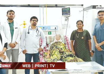 डॉ. उल्हास पाटील रुग्णालयात ७२ वर्षीय महिलेवर पामीची यशस्वी शस्त्रक्रिया