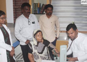 ना. गिरीष भाऊ महाजन यांच्या संकल्पनेतून महादेव हॉस्पिटलमध्ये शहीद जवानांच्या परिवारांसाठी आरोग्य तपासणी शिबिर