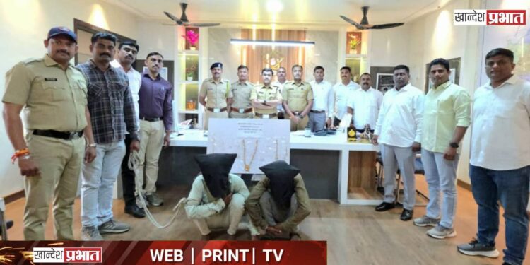 रामेश्वर कॉलनीतील ३१ लाखांच्या घरफोडीचा २४ तासांत छडा; दोघे जेरबंद