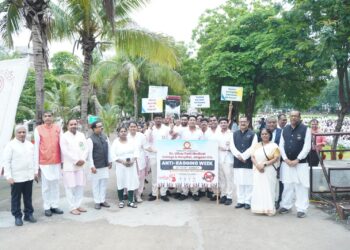 डॉ. उल्हास पाटील वैद्यकीय महाविद्यालयातर्फे अ‍ॅन्टी रॅगींग सप्ताहात जनजागृती