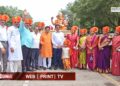 मनपाच्या मानाच्या गणपतीची आगमन मिरवणूक; पारंपरिक वेशभूषेत पदाधिकारी व कर्मचाऱ्यांचा जल्लोष