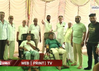 गजानन महाराज पुण्यतिथीनिमित्त जामनेरमध्ये रक्तदान शिबिर; १०९ रक्तदात्यांचे योगदान