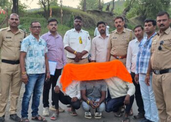 तीन गावठी कट्टे, आठ जिवंत काडतुसे जप्त; तिघांना अटक