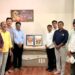 महात्मा गांधी व लालबहादूर शास्त्री जयंतीनिमित्त ‘गर्जना महाराष्ट्र ग्रामीण पत्रकार संघटने’तर्फे मानवंदना