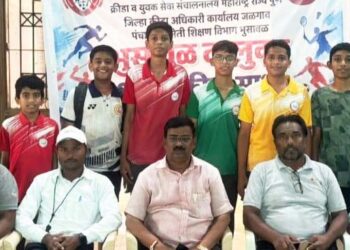 डॉ. उल्हास पाटील इंग्लिश मीडियम स्कूल भुसावळ, अंडर-१७ बॅडमिंटन संघ तालुकास्तरावर विजेता