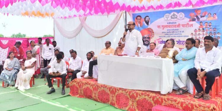 टहाकळी–दोनगाव रस्त्यालगत लवकरच नवीन वीज उपकेंद्र मंजूर करणार – पालकमंत्री गुलाबराव पाटील 