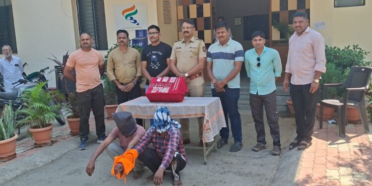 अमळनेरमध्ये तीन घरफोड्या उघड; मध्य प्रदेशातील दोन अट्टल चोरटे जेरबंद!
