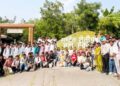 दिक्षारंभ कार्यक्रमांतर्गत कृषी विद्यार्थ्यांची जैन हिल्सला शैक्षणिक भेट
