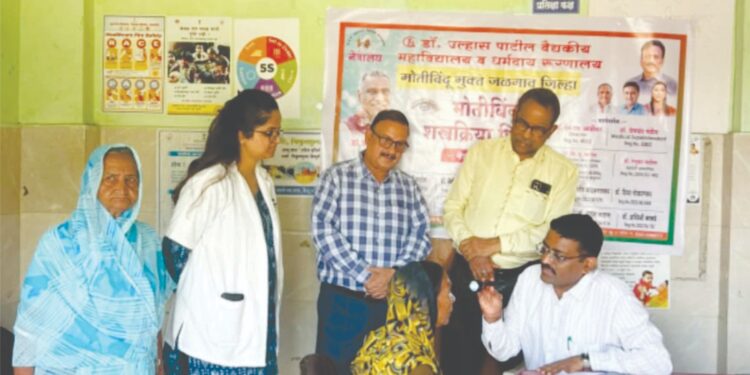 मोतीबिंदू मुक्त जळगाव जिल्हा’ अभियान; चोपड्यात मोतीबिंदू शस्त्रक्रिया शिबीराचा प्रारंभ