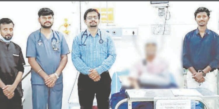 मृत्यूच्या दारातून रुग्णाला दिले जीवदान! ; डॉ. उल्हास पाटील रुग्णालयात रुग्णावर परमनंट पेसमेकरची यशस्वी शस्त्रक्रिया