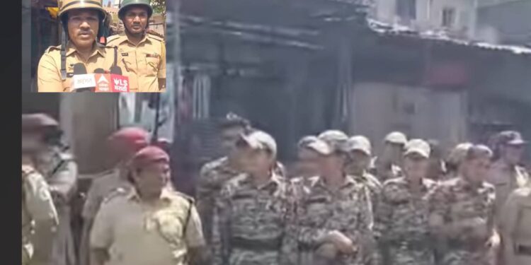 किनगावमध्ये आरएसएसच्या पथसंचलनाला विरोध; दगडफेकीनंतर पोलिसांचा सौम्य लाठीमार